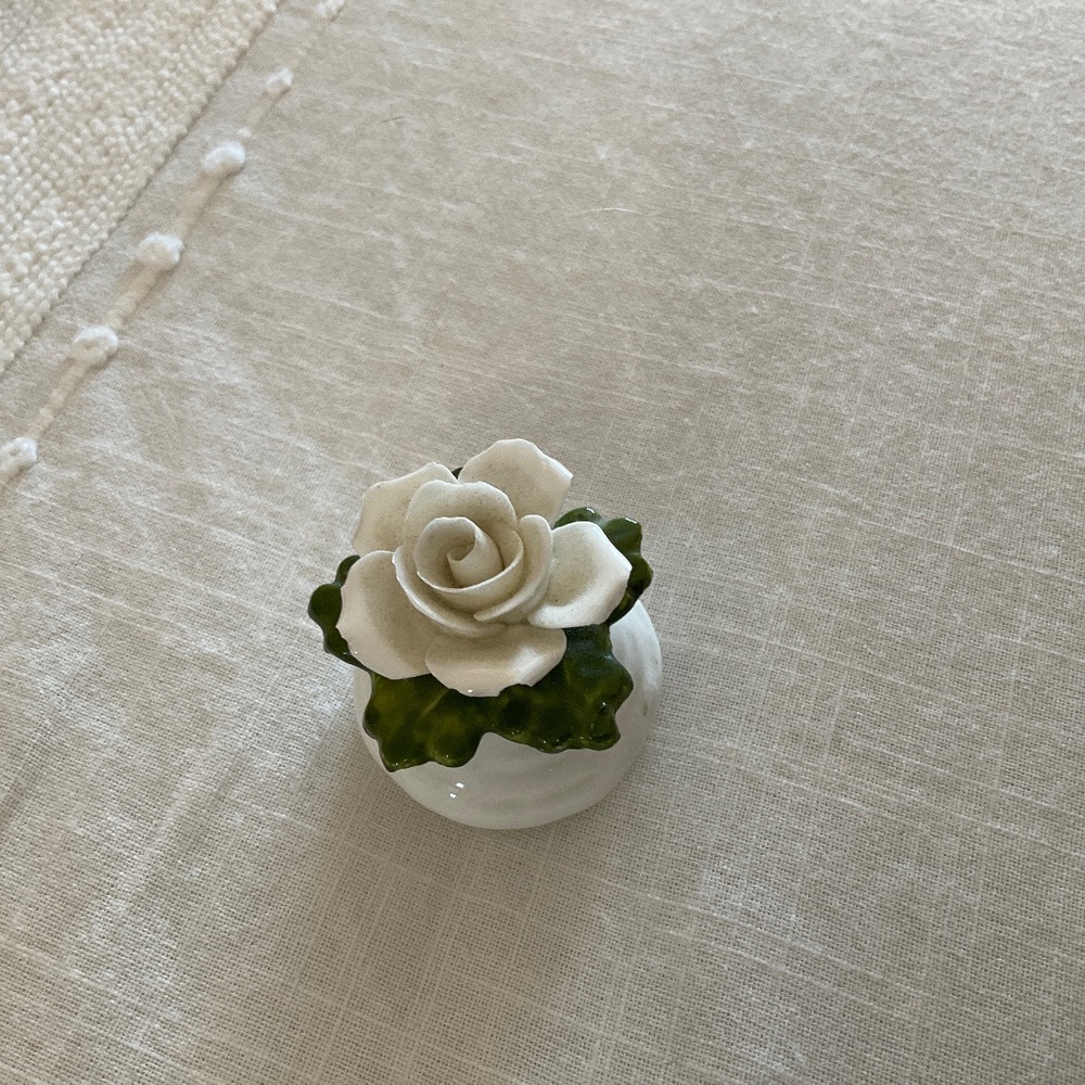 Aynsley English Fine Bone China Dainty Rose Flower Pepper Shaker